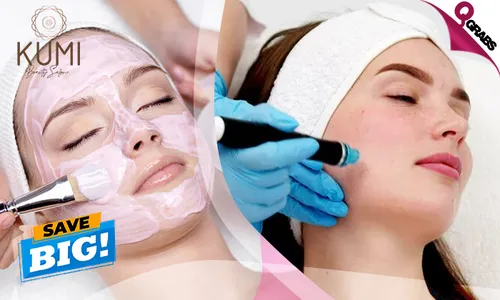 Advanced Hydrafacial & Regular Facial for Ladies at Kumi Beauty Salon!